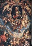 The Virgin and Child Adored by Angels (mk01) Peter Paul Rubens